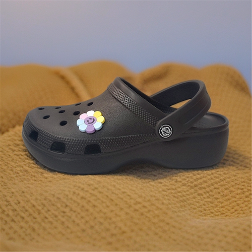OROCCS女夏季厚底防滑洞洞鞋