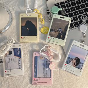 卡套学生饭卡防丢神器公交卡钥匙扣门禁卡套校园卡保护套饭卡卡套