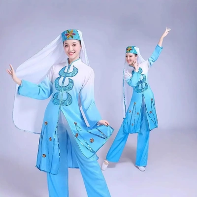 56个民族东乡族撒拉族回族舞蹈