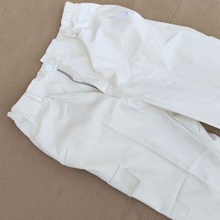 中海船厂工作服纯棉全工艺舒适吸汗米白灰色面料电焊多兜裤子