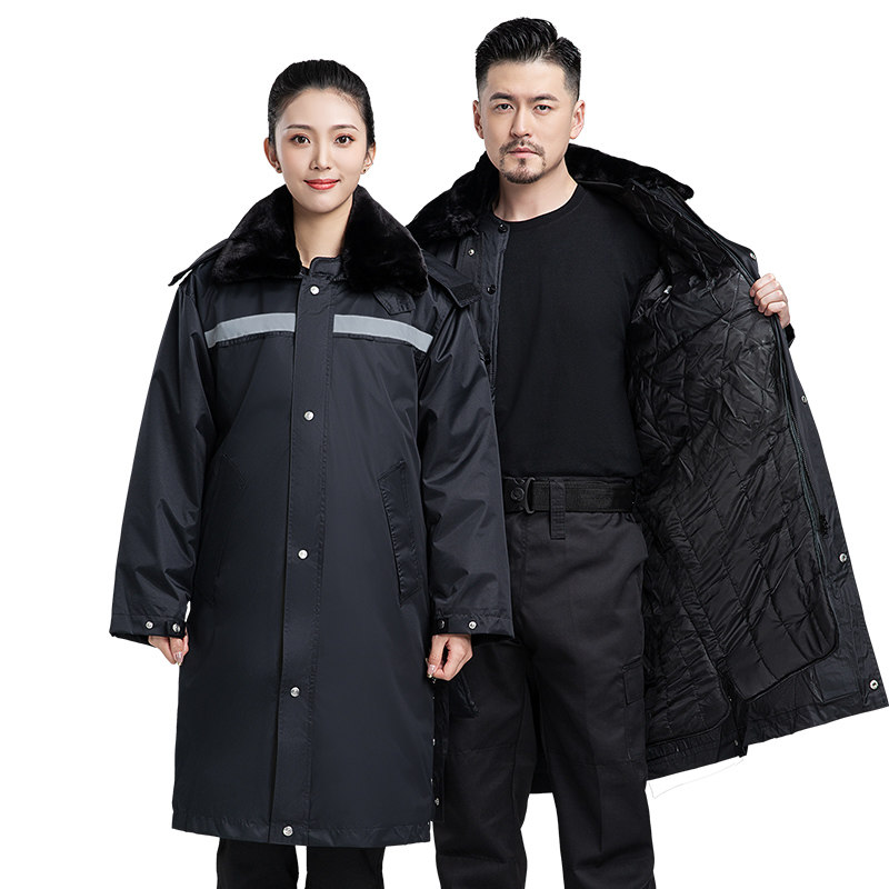 保安大衣男加厚冷库防寒