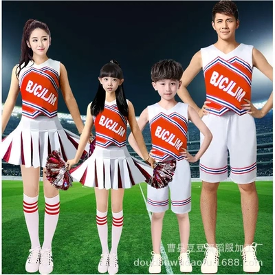 啦啦操服装演出服健美操表演儿童