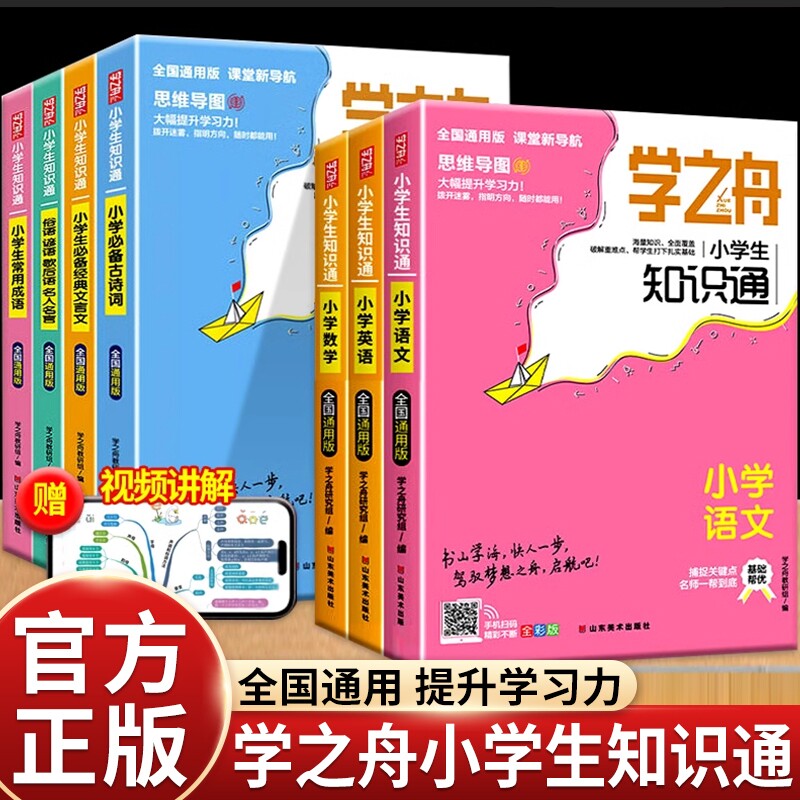 2025新版学之舟小学生知识通大全图片