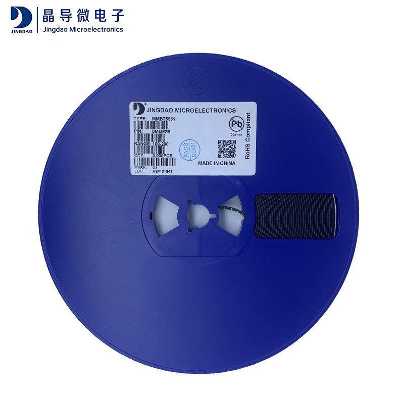 原装晶导微MMBT5551丝印G1贴片三极管电子元件NPNSOT-232N5551