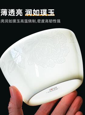 6个装家用骨瓷饭碗方形吃碗瓷面碗汤碗酒店陶ENM餐装具套米饭碗粥