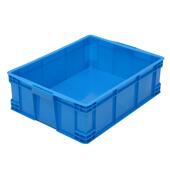 长方形周箱塑料纳箱XRS70转0 220塑料周箱加厚全转熟料物流周转收