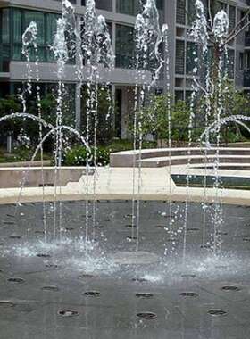 式直喷头1寸577D旱N25铜头1寸平喷头三线旱地花柱喷头射景观喷泉