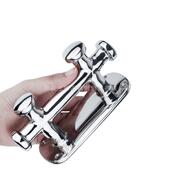 31不锈缆钢码 头桩双十6字系船缆桩缆单十字桩船CAY舶配件游艇配件