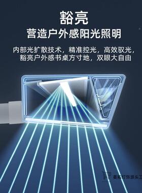 夹式台护阅眼学灯儿童灯学习170书桌夹子灯生读国AA级新款