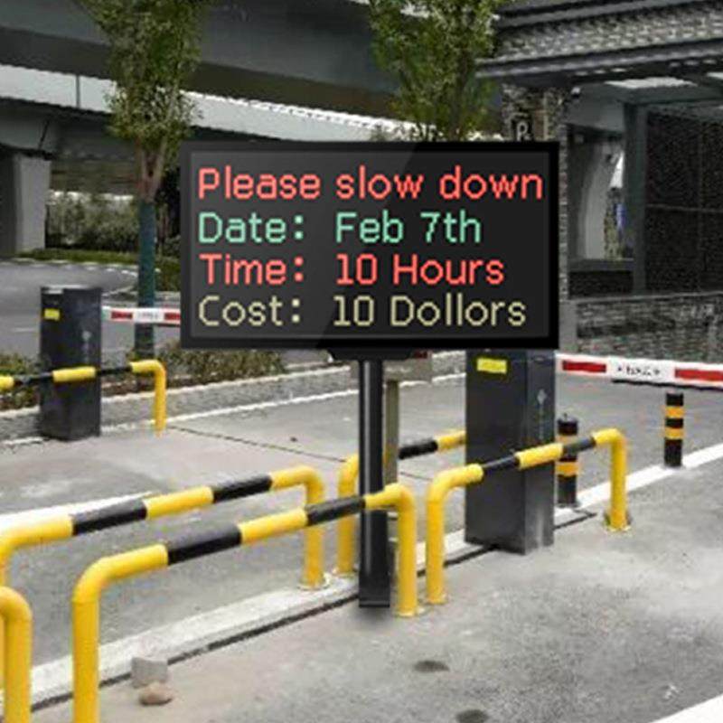 3.75户外4计行8字比赛时器3.75前开温湿度扬尘环监le测d境屏数据