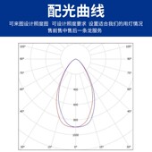 Y亚L明Z609ED贴片投光灯3W 0200W挡水泛光ZY609灯球场工地广场照