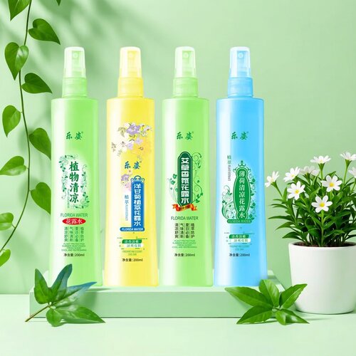 大瓶驱蚊止痒花露水艾草蛇胆薄荷清凉喷雾清香宝宝厂家直销
