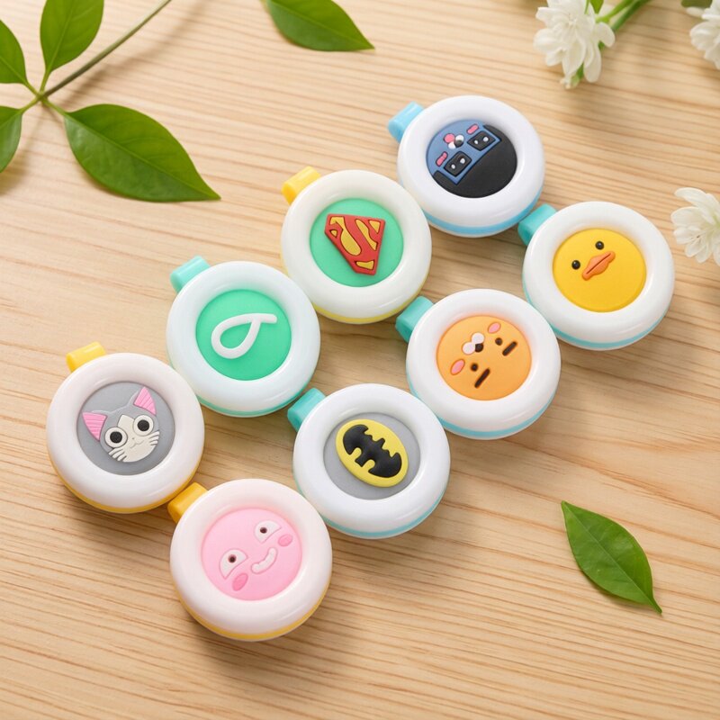 宝宝卡通驱蚊神器驱蚊扣韩国防蚊贴婴儿童孕妇随身手表蚊子贴成人
