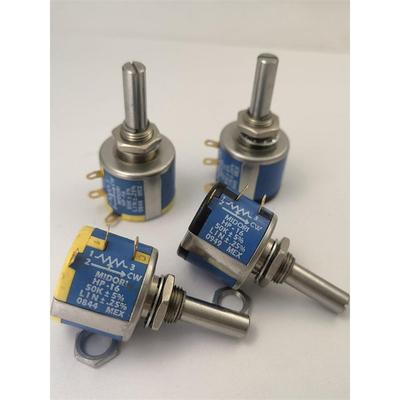MIDORI HP-16 50K 20K 线绕多圈电位器 轴长25MMX6MM