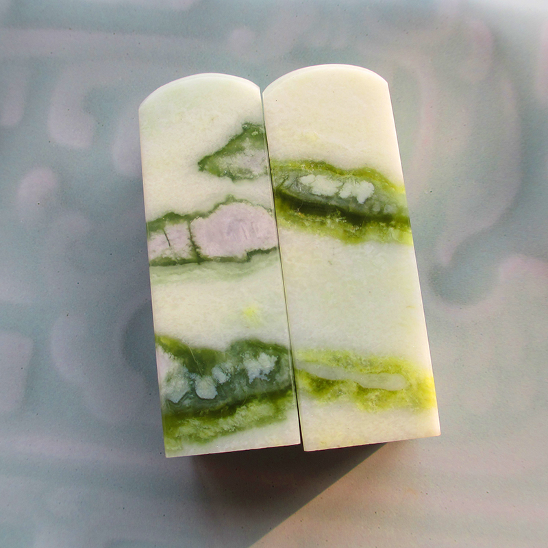 印石章料篆刻石料蓝田玉书画法印章藏书章天然石姓名章练习章原石