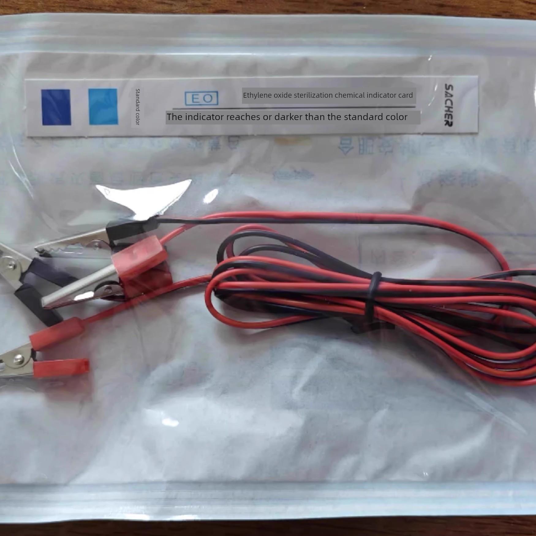 无菌鳄鱼夹赤道Picc切割头定位灭菌测试线连接线传导线桥线