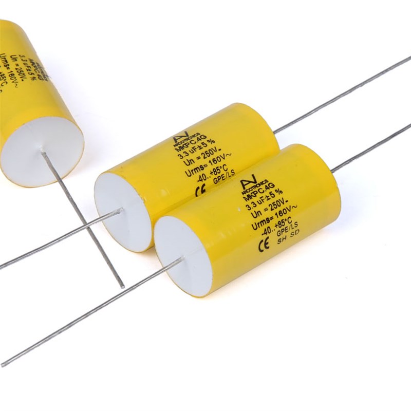 3.3uF /250V 意大利KEMET AV MKP分频 无极轴向薄膜电容