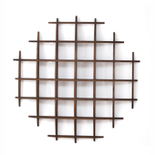 烧桐木中式 墙上置物架茶具收纳架茶叶架古董架 博古架茶杯架壁挂式