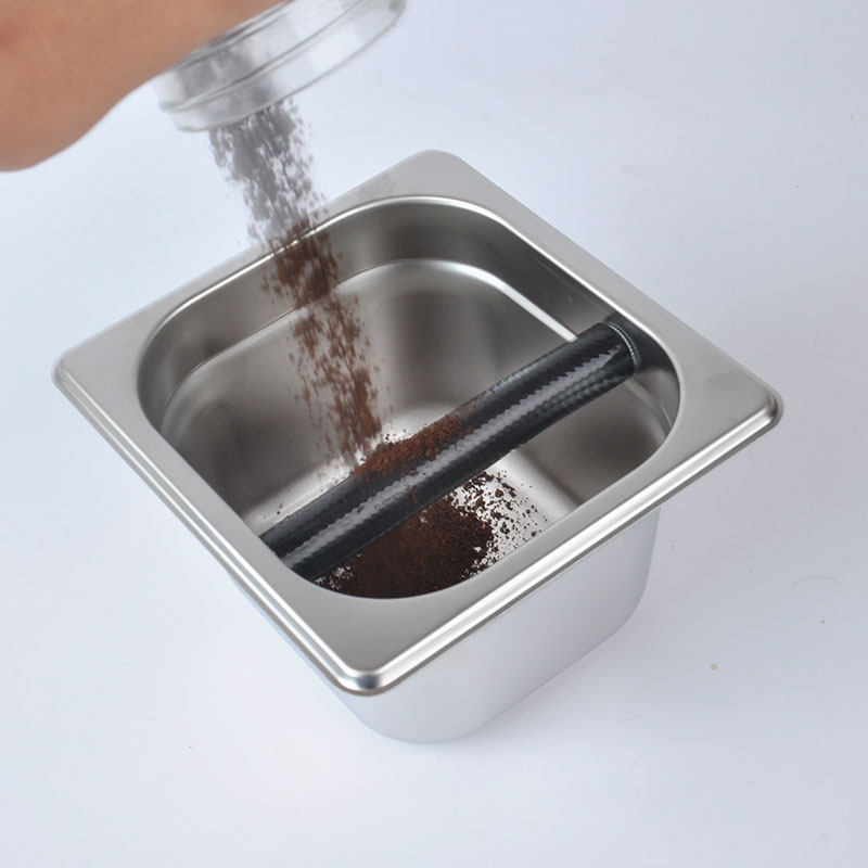 咖啡粉渣桶费渣迷你抽屉式敲渣盒半自动咖啡机敲粉盒吧台收纳器具