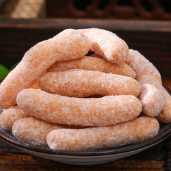 金华特产纯糯米糖枣传统糕点老式油枣金果手工酥脆糯米条点心