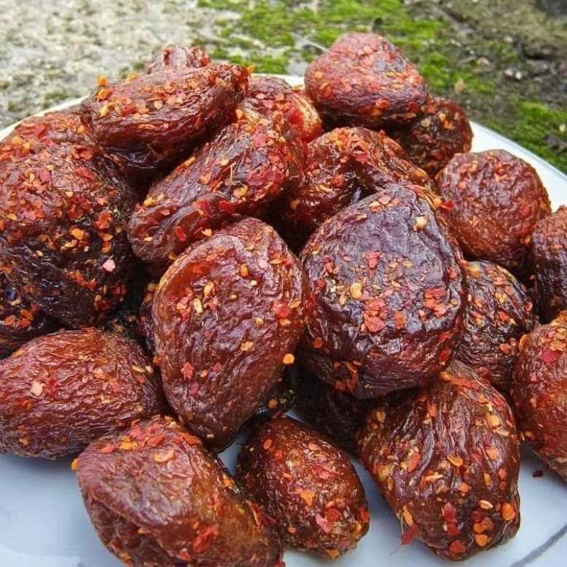 辣味沙漠杏干大杏干辣味十足果肉厚实软糯湖南人儿时味道辣椒杏干
