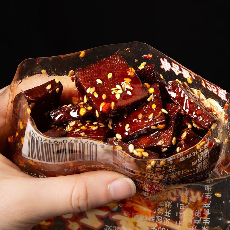 平江酱干正宗湖南特产豆干批发休闲零食125g每包 即食平江豆腐干