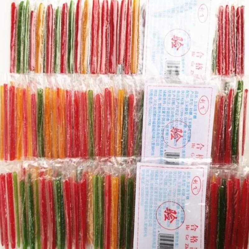 8090后怀旧零食粘牙糖太阳糖拉丝糖黏牙糖麦芽糖牙签糖回忆糖果