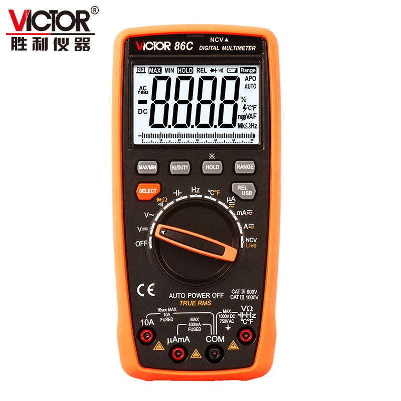 胜利VC86B/VC86C/VC86D 数字多用表