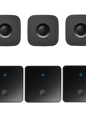 大板自发电无线电门铃三拖三z家用门铃远距离电子智能遥控门铃