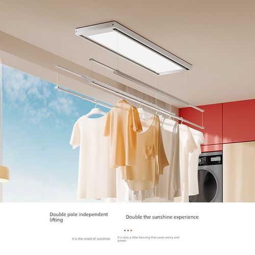 霍尼韦尔电动智能干衣机阳台灯干衣架智能自动调节隐形遥控干衣棒