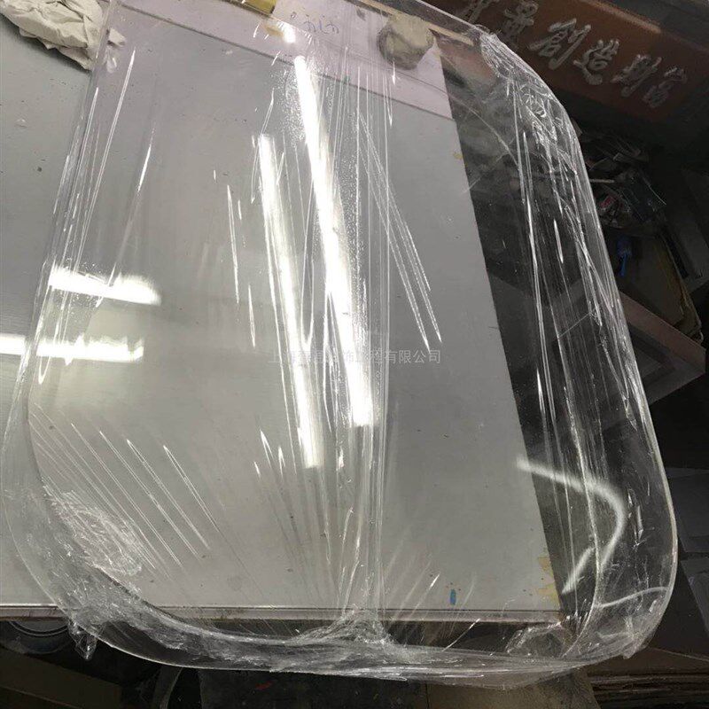高透明亚克力方形圆角展示罩有机玻璃塑料机械设备圆弧防护防尘罩