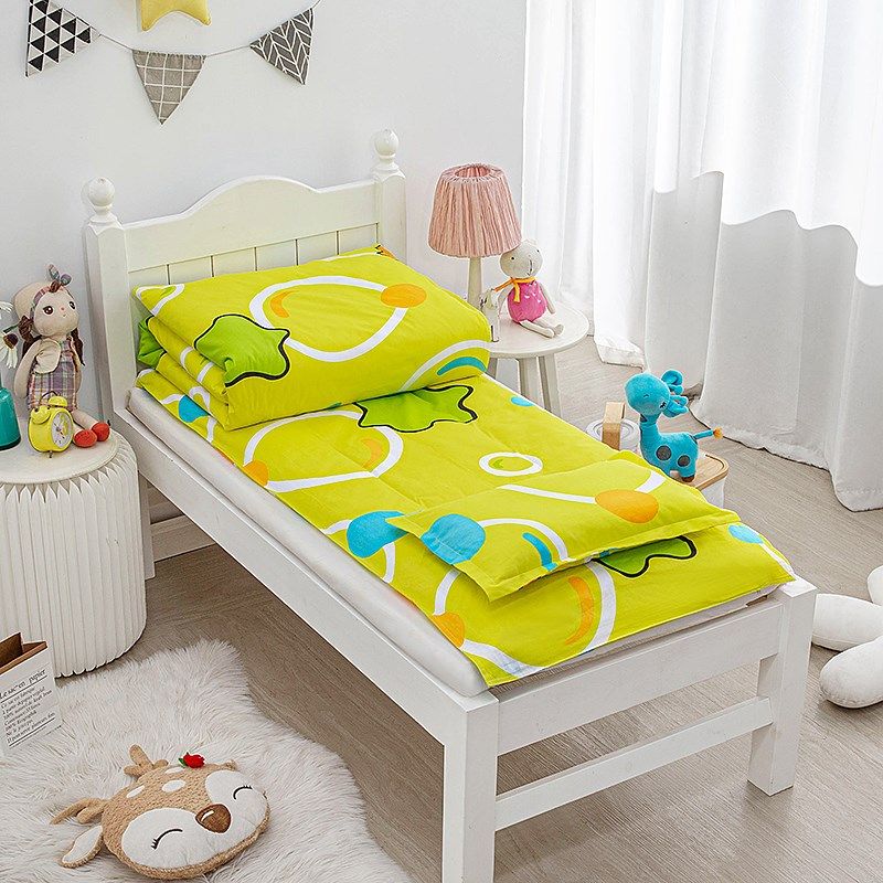 幼儿园被子三件套纯棉被套儿童六件套午睡被褥宝宝入园床品含芯