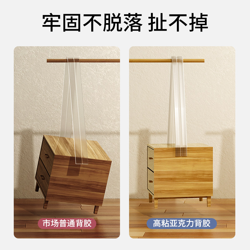隐形透明防撞条护角贴硅胶无痕墙角包边茶几边角桌子保护边护条贴