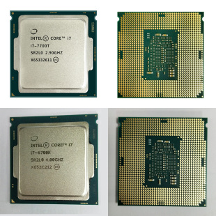 8700K 9700 台式 6700K 机处理器1151针质保三年 CPU 7700K