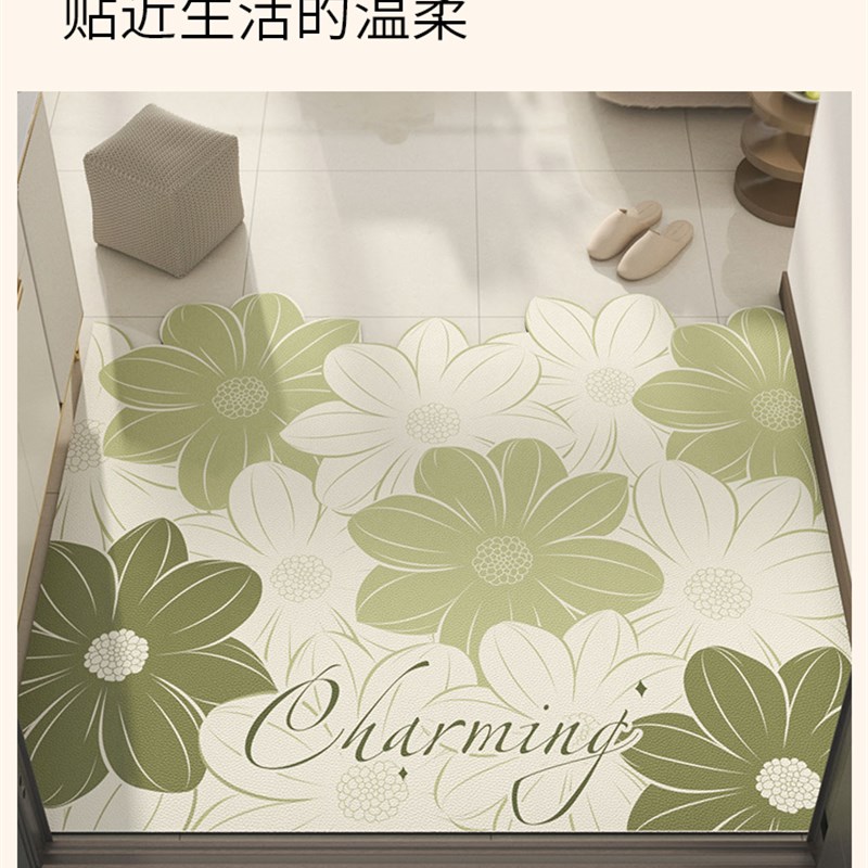 入户门地垫进门门口玄关脚垫pvc皮革免洗可擦门垫进户门耐脏地毯