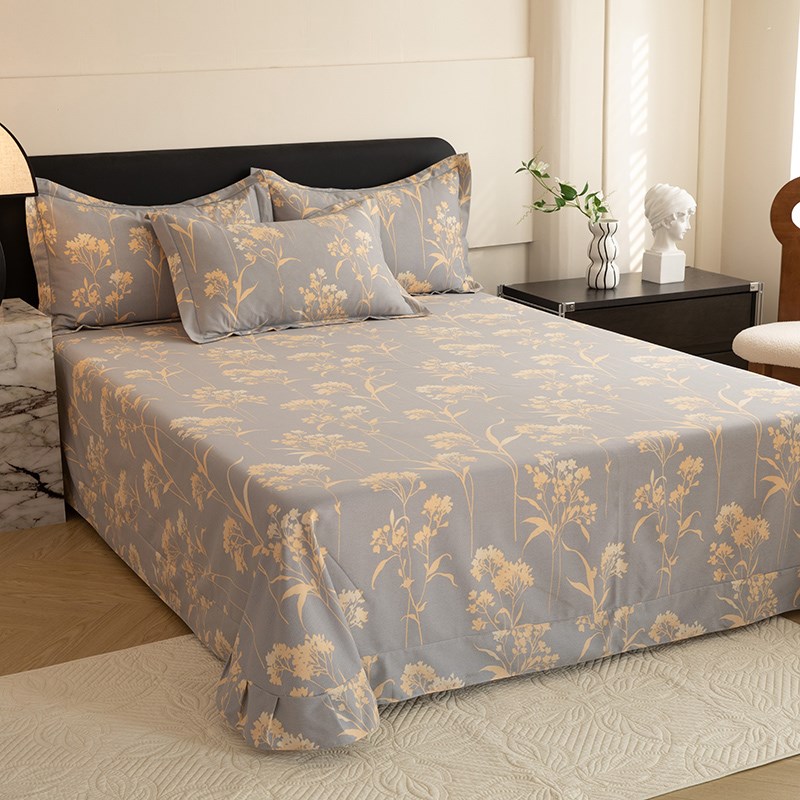 简约全棉被套单件100磨毛被罩单人学生三件套1.5m150x200x230