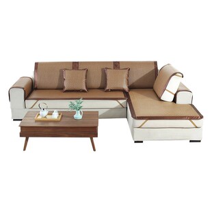 夏天沙发凉垫单凉席沙发两用沙发上的凉席贵妃沙发凉席垫夏套装