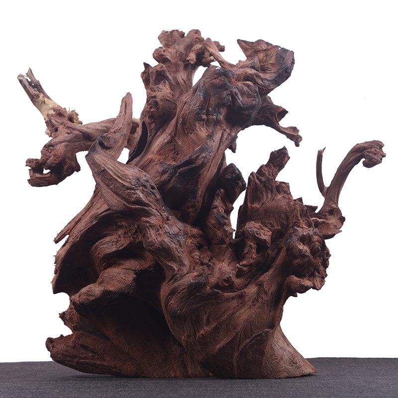 鱼缸水沉木造景珊瑚天然枯木树根根雕摆件南美草缸溪流水陆雨林缸