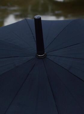 9WOR婚庆用品结婚雨伞新娘伞婚礼长柄伞男士伞黑色伞素色伞结婚新