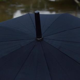 9WOR婚庆用品结婚雨伞新娘伞婚礼长柄伞男士 伞黑色伞素色伞结婚新