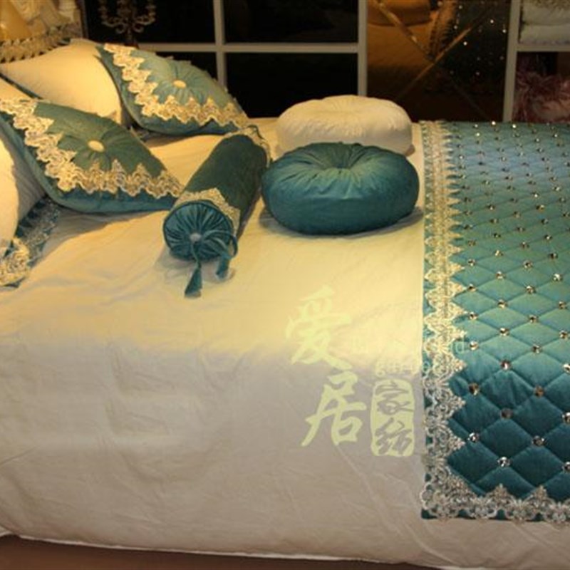 高档欧式床上用品奢华法式十件套样板房床品豪华样板间多件套装