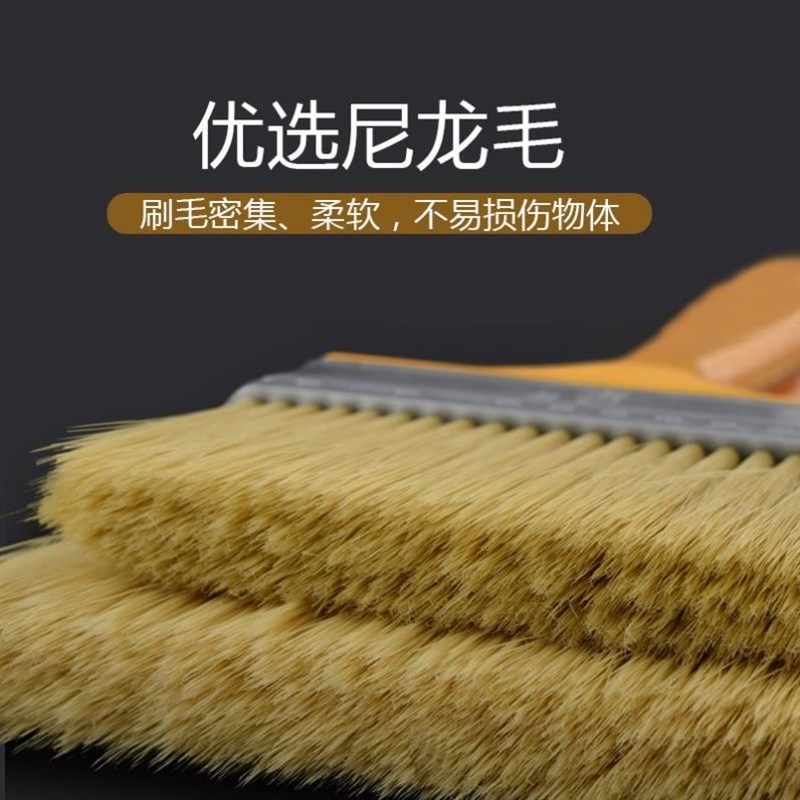 用多功能家756刷子不掉毛油漆刷烧刷烤涂刷O猪毛刷工业用植毛刷料