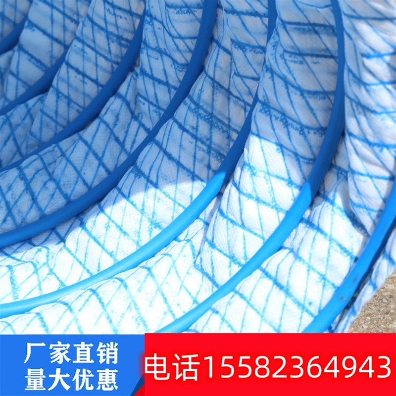 厂家软式透水管盲管弹簧u软管草坪绿化带广场地下渗水排水管