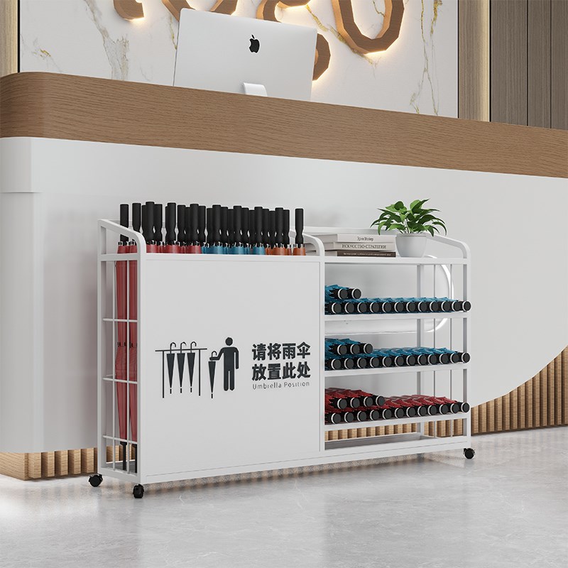 雨伞架酒店大堂公司商用大容量雨伞收纳架教室雨伞沥水存放置物架