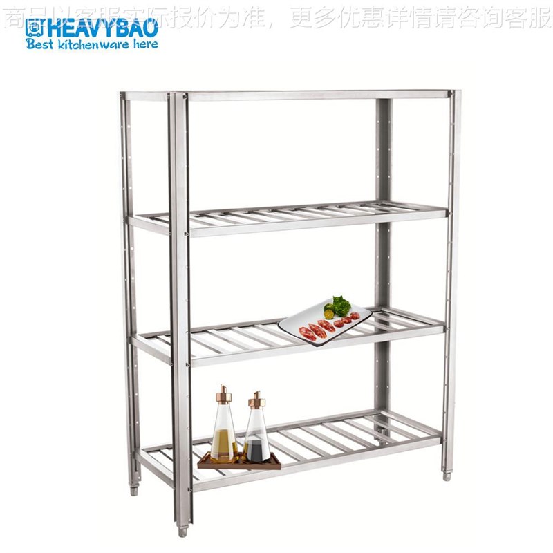 不锈钢厨房置物架厨房收纳架浴室置物架厨房用品卫生间置物架