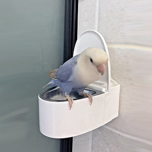 鹦鹉定点排便站架拉屎训练互动神器马桶食盒牡丹小太阳手养鸟厕所