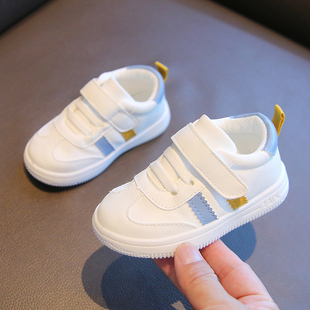 子防滑软底女婴幼儿小白鞋 宝宝学步鞋 1一3岁男童婴儿鞋 单鞋 春秋款