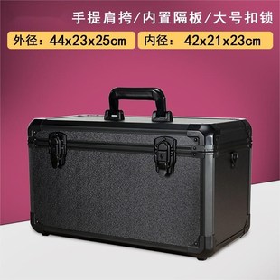 新品铝合金储物箱子摄影器材箱仪器设备安全箱五金工具收纳箱带锁