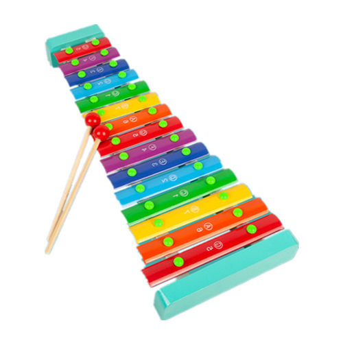 天义15音铝板手敲木琴小钟琴学生专业乐器儿童宝宝益智音乐幼儿园