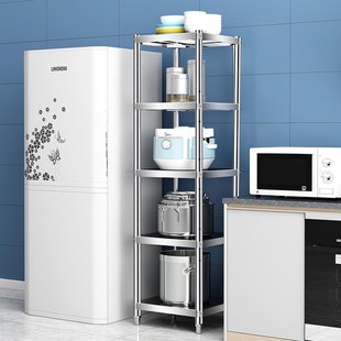 40x40正方形50x50不锈钢厨房置物架落地多层架 35x35 25x25 30x30